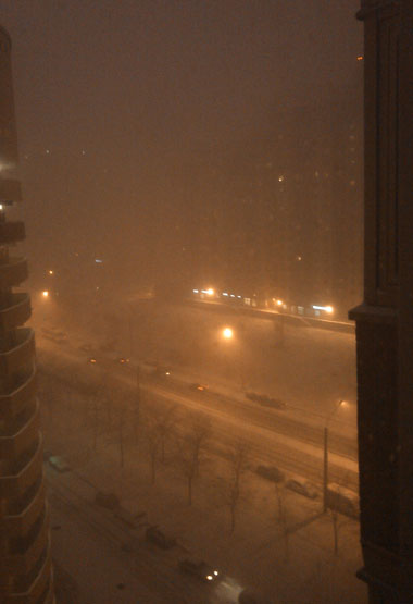 И снова снежно)))