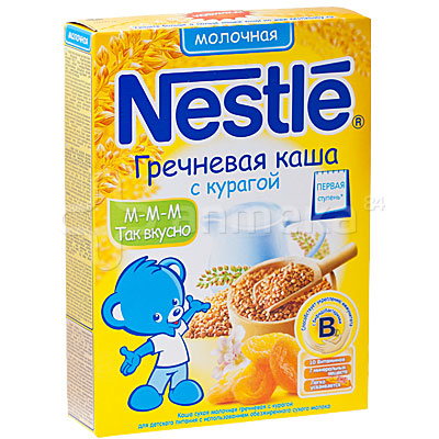 Nestle каша овсяная сухая молочная 250г