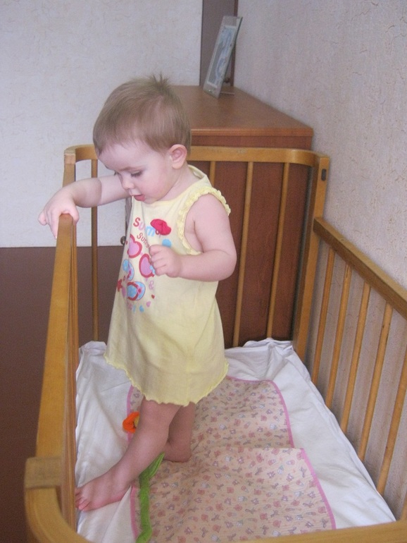 Полине 1 год и 7 месяцев