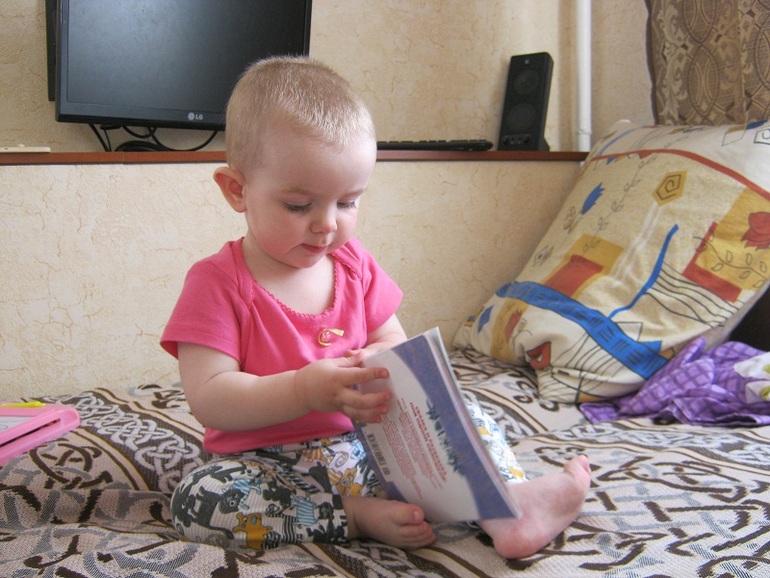 Полине 1 год и 3 месяца