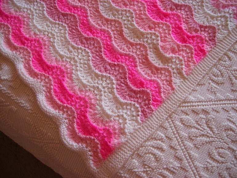 Моё вязание из остатков пряжи и другое.