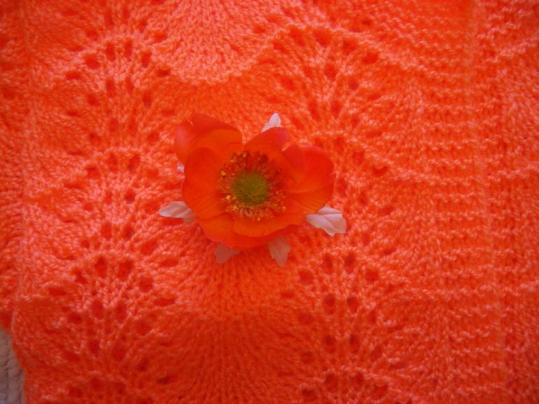 Моё вязание из остатков пряжи и другое.