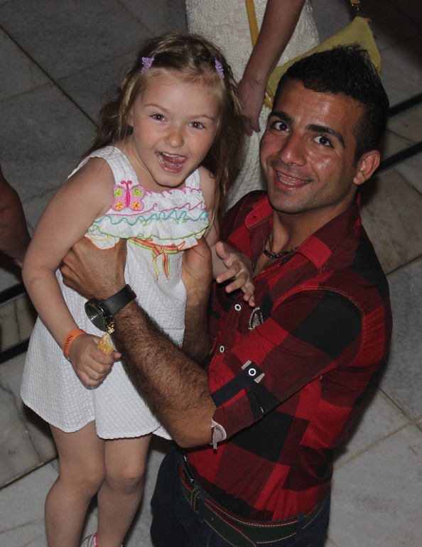 Наша Лизавета на отдыхе в Турции