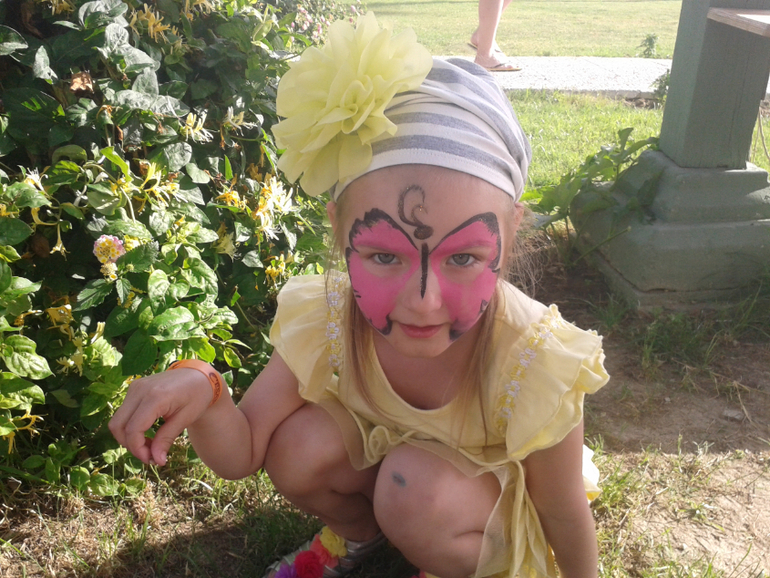 Наша Лизавета на отдыхе в Турции