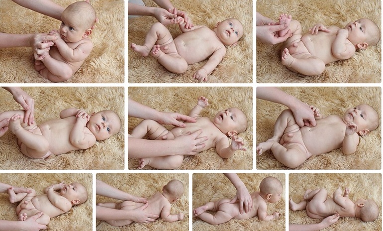 Как ребенок держит голову в 2 месяца на животе фото
