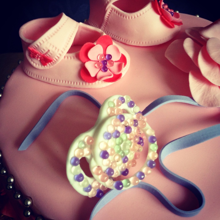 Тортик для девочки. Соска со