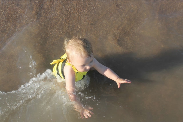 Наш маленький жабенок))) Сезон открыт)