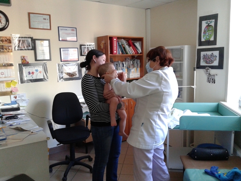 Вот,что бывает,если мужа в поликлинику берешь)))