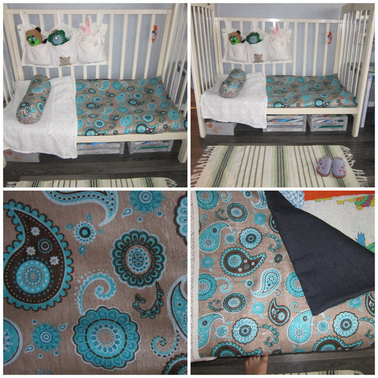 Оформление кроватки для дочи за 5 у.ё.