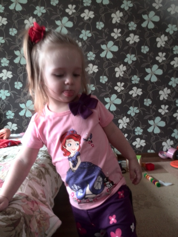 Наш первый хвастик))))