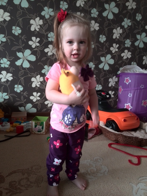 Наш первый хвастик))))