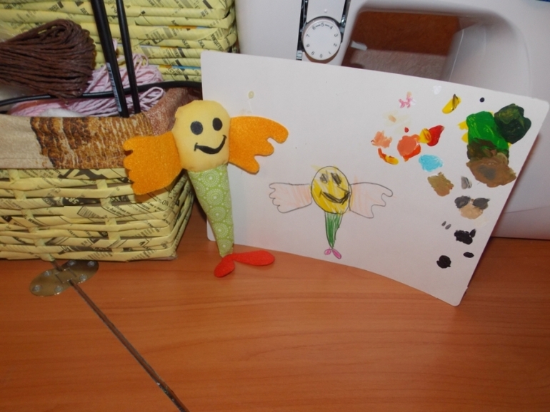 Воплощение в жизнь дочкиных идей!))))