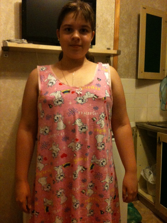 Первый опыт общения с трикотажем.