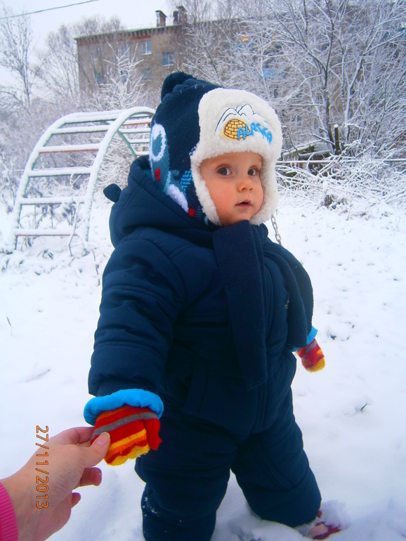 И до нас наконец то дошла зима!!!!