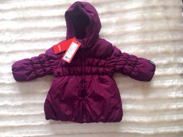 Куртка Esprit бу 9-12 мес (большемерка..до 14 мес можно носить)