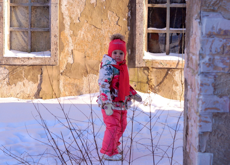 Весь покрытый инеем, абсолютно весь...