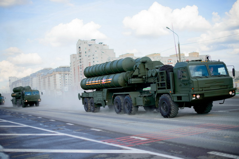 Репетиция военного парада в Минске 26.06.2014