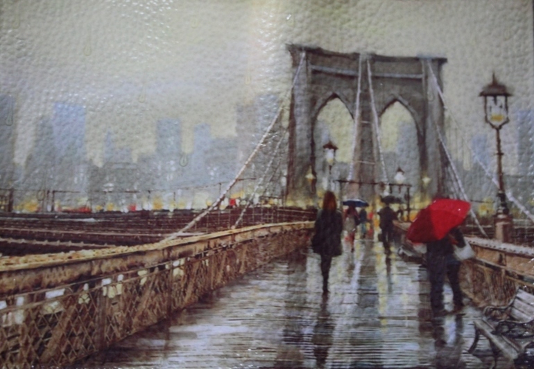 Любимый декупаж а коже)