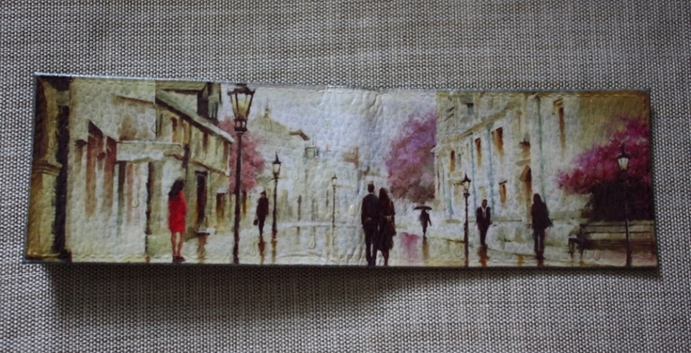 Любимый декупаж а коже)