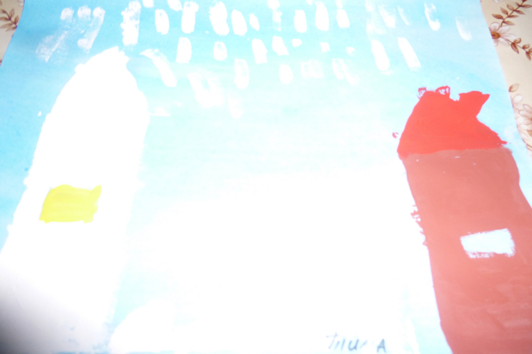 Вот такой у меня талантливый художник растете)))