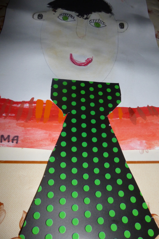 Вот такой у меня талантливый художник растете)))