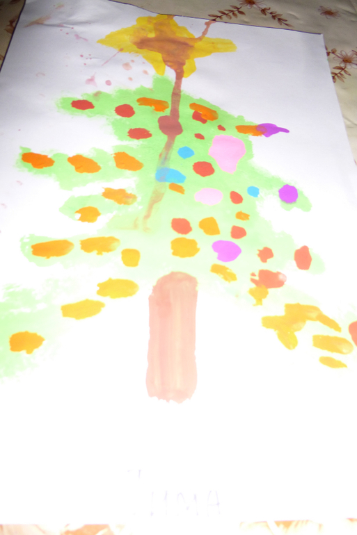 Вот такой у меня талантливый художник растете)))