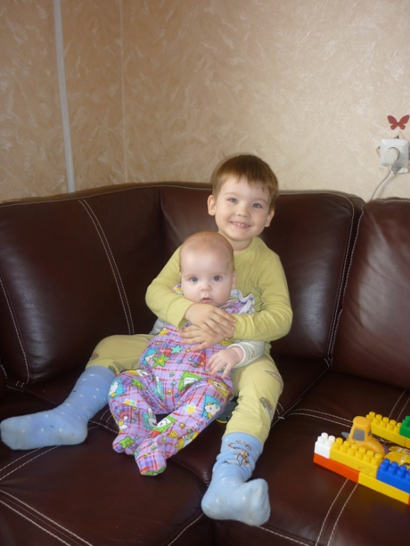 Даже не верится. Завтра нам уже полгодика!!