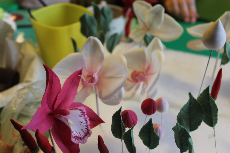 Ну и мой первый букет!