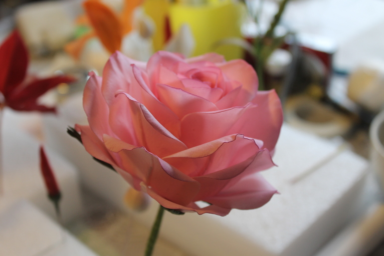 Ну и мой первый букет!