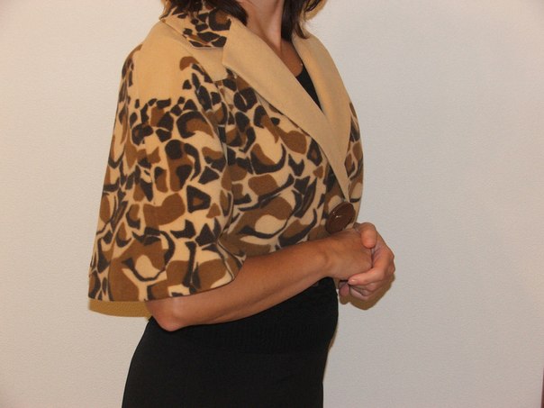 платье и болеро, пелерина