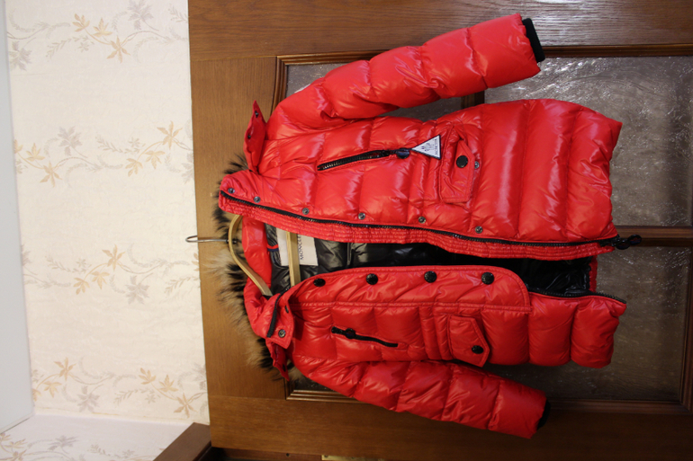Шикарная парка Moncler (оригинал), д/девочки, на 6 лет, Москва, Кунцево