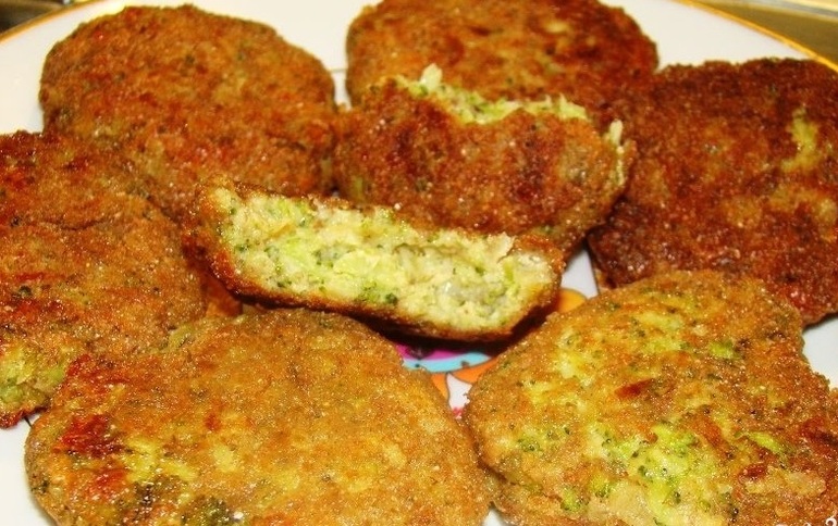 Котлетки из брокколи