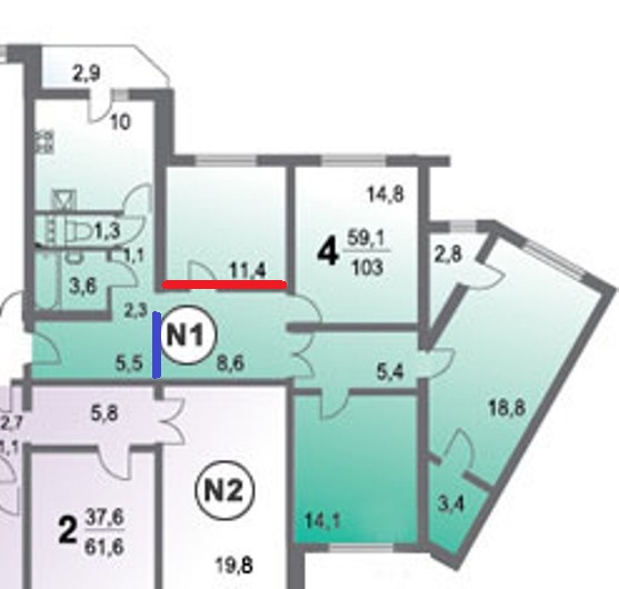гостинная-новоселье!