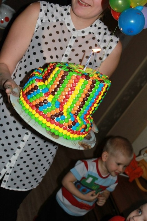 Торт для  моего сыночка на годик