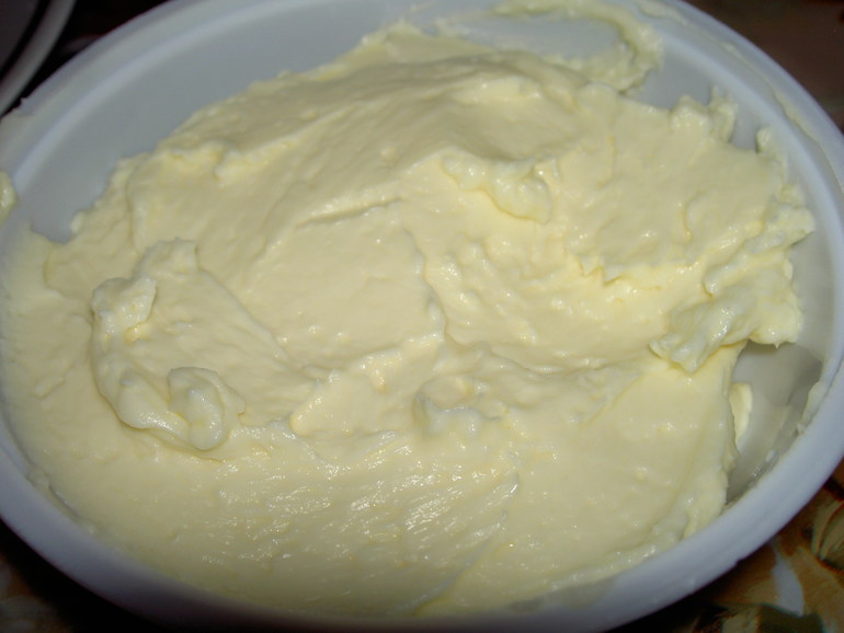 Домашнее сливочное масло