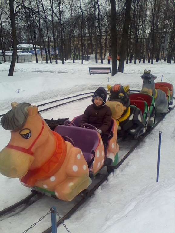 наши зимние прогулки-ежедневные