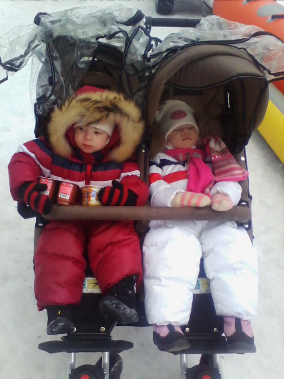 наши зимние прогулки-ежедневные