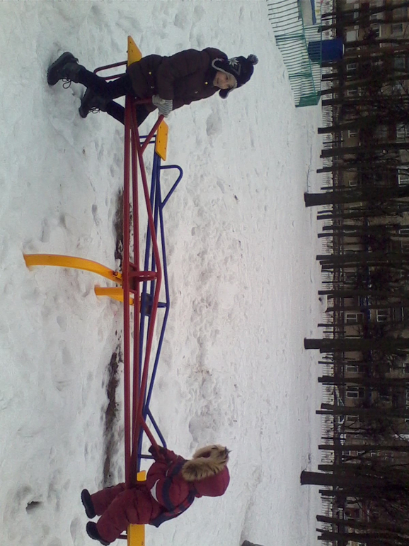 наши зимние прогулки-ежедневные