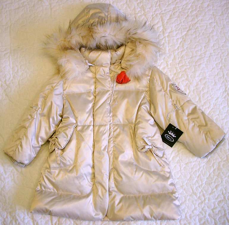 Продам новый пуховик д/д Baby A 18-24 мес.