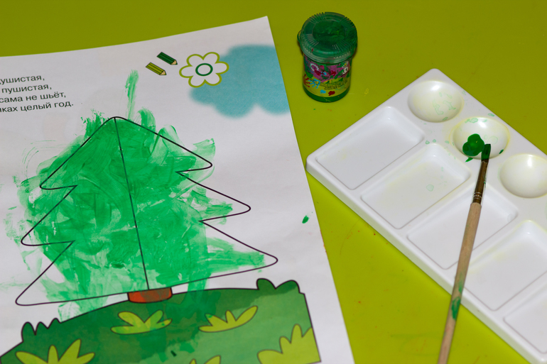 ТН Цвета. Зелёный цвет.