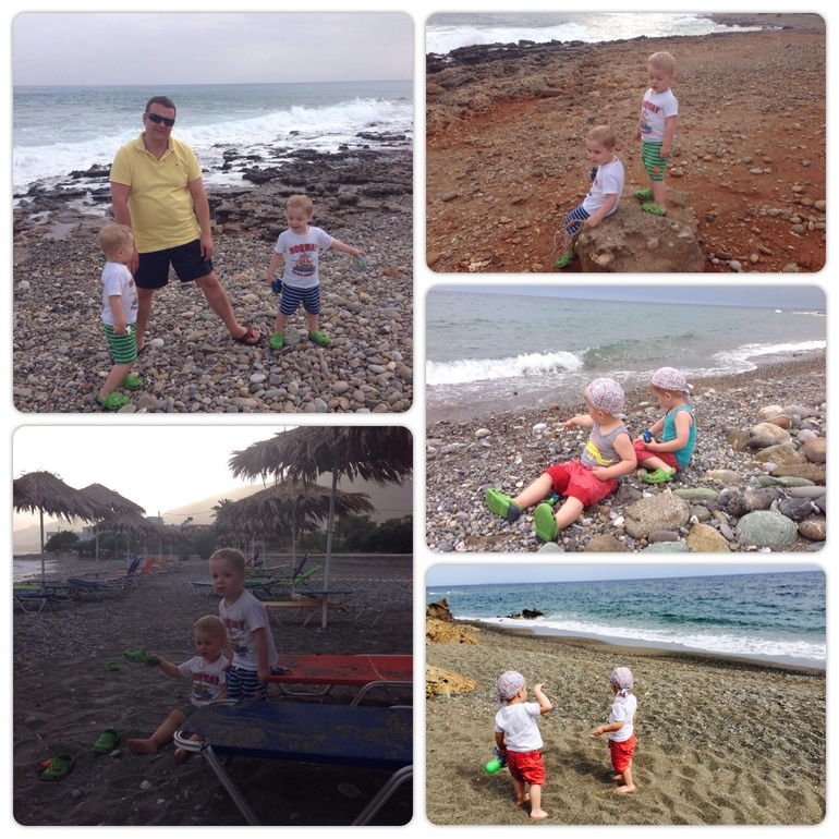 На Крит большой семьей :-)