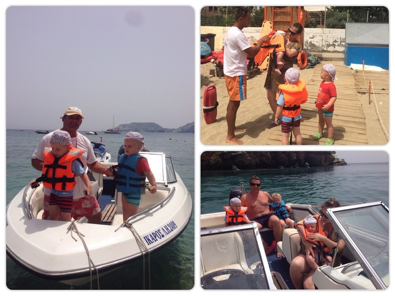 На Крит большой семьей :-)