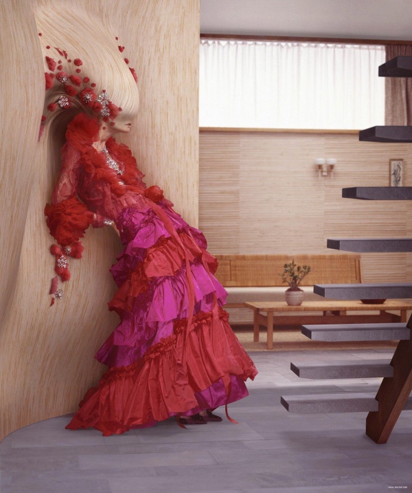 Самые странные фотографии из мира моды.