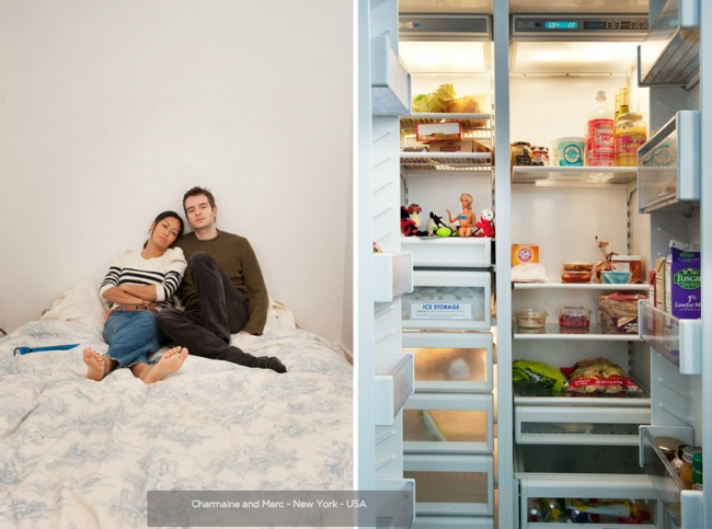 Люди и их холодильники.