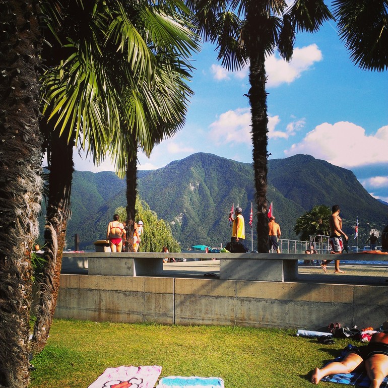 Летний европейский трип 2013 с годовасиком. Часть 7. Менаджио и озеро Лугано