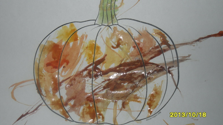 Печенье из тыквы и праздник Хэллоуин два в одном.