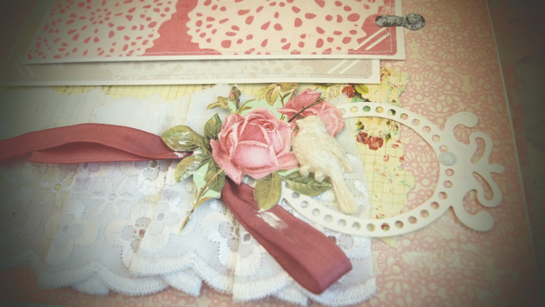 Зефирный альбом для маленькой девчушки Кати