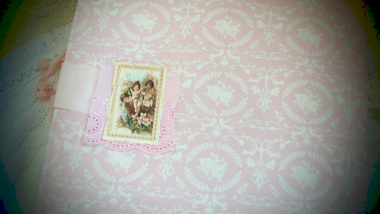 Зефирный альбом для маленькой девчушки Кати