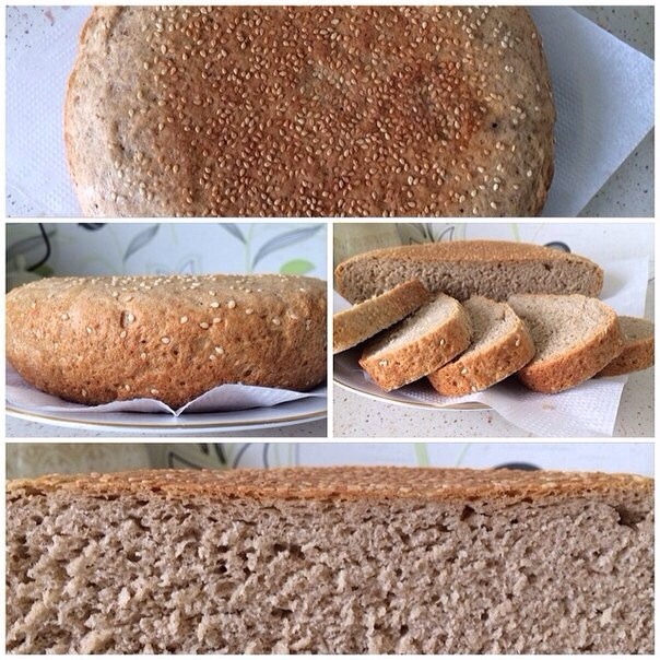 Хлеб ржано-пшеничный