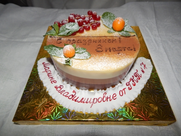 Сладкое поздравление в садик с 8 марта